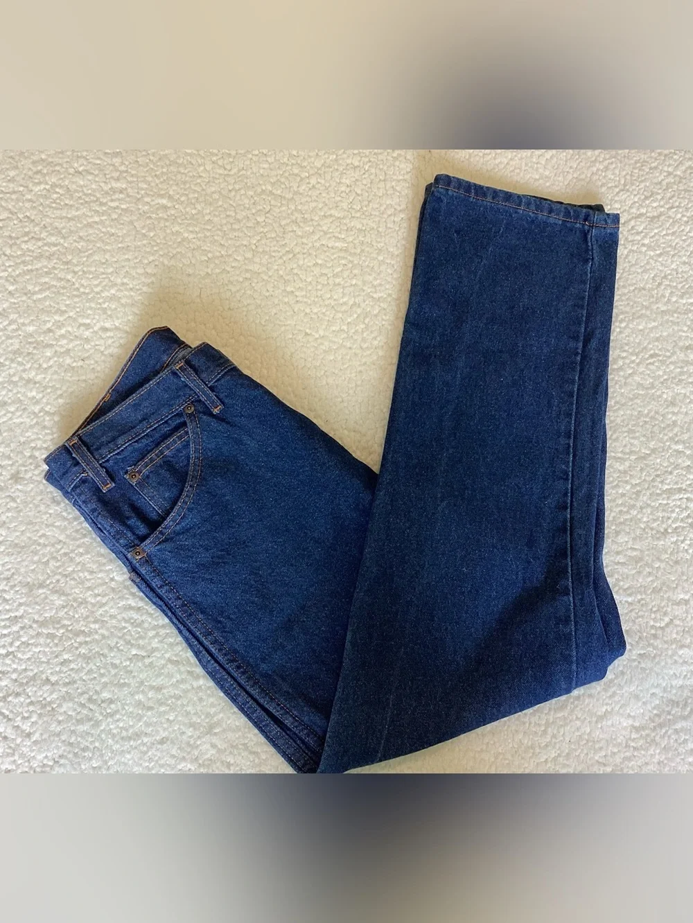 Dickies Men’s Dark Wash Straight Leg Jeans 90s Workwear Skater Vintage Size 32